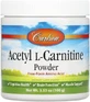 Ацетил карнітин Carlson Acetyl L-Carnitine, порошок амінокислоти, 100 г