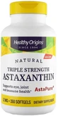 Астаксантин Healthy Origins Astaxanthin 12 мг, 150 гелевых капсул