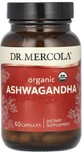 Ашваганда Dr. Mercola Ashwaganda, органик, 60 капсул