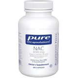 NAC (N-ацетилцистеин) Pure Encapsulations n-acetyl-l-cysteine ​​600 мг, поддержание дыхательной функции, образование глутатиона и детоксикации, 180 капсул