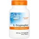 Триптофан Doctor's Best L-Tryptophan 500 мг, 90 веганських капсул