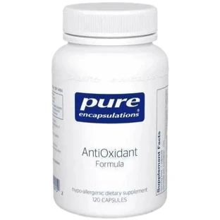 Антиоксидантна формула Pure Encapsulations AntiOxidant Formula, захист від вільних радикалів, 120 капсул