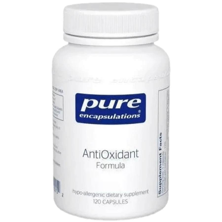 Антиоксидантна формула Pure Encapsulations AntiOxidant Formula, захист від вільних радикалів, 120 капсул: ціни та характеристики