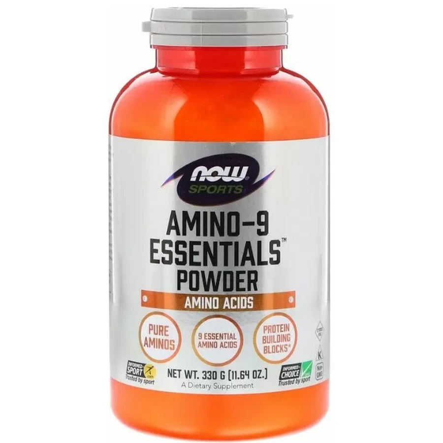 Аминокислоты в спорте Now Foods Sports Amino-9 Essentials, порошок, 330 г: цены и характеристики
