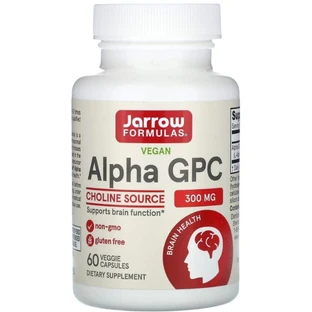 Альфа Jarrow Formulas Alpha-GPC 300 мг, 60 капсул