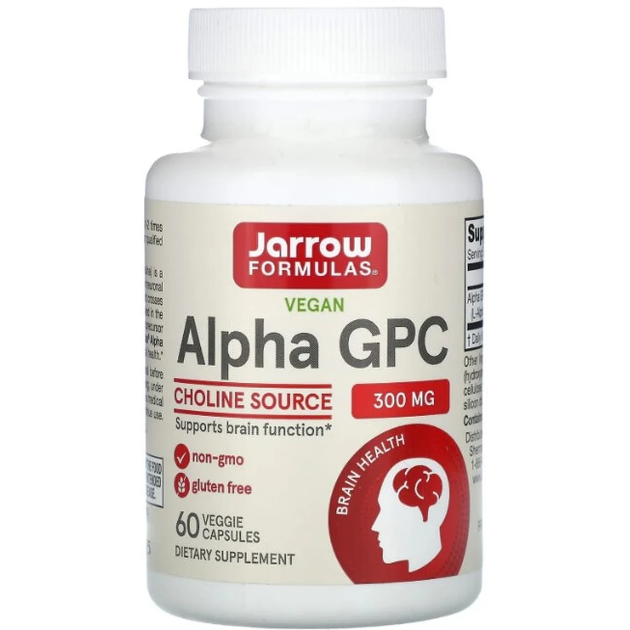 Альфа Jarrow Formulas Alpha-GPC 300 мг, 60 капсул: ціни та характеристики