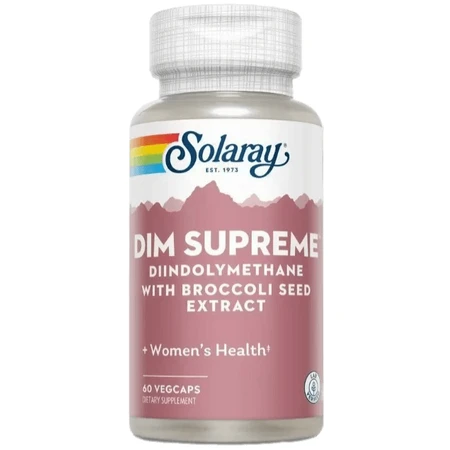DIM комплекс (Дііндолілметан) Solaray DIM Supreme, 60 капсул: ціни та характеристики