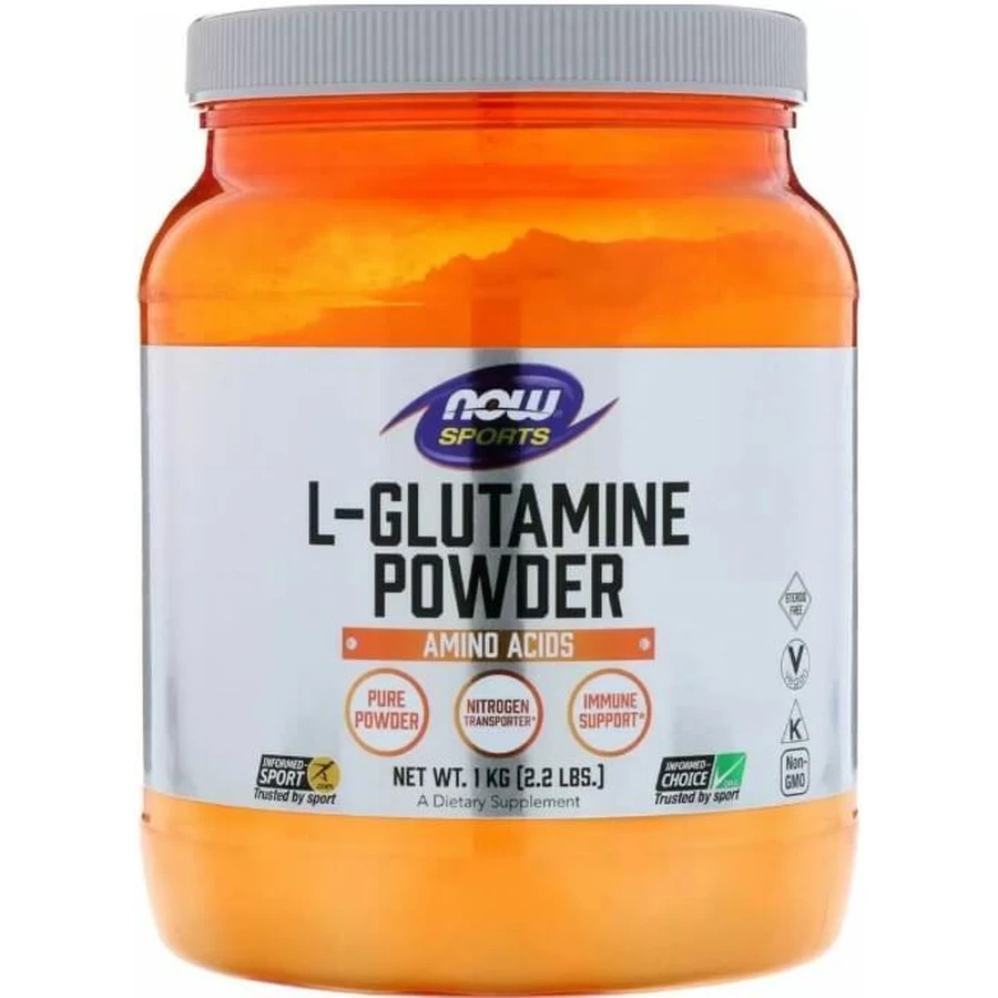 Глютамин Now Foods Sports L-Glutamine, порошок, 1 кг: цены и характеристики