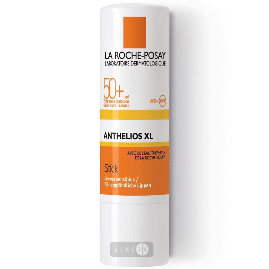 Стік для губ La Roche-Posay Anthelios XL Сонцезахисний SPF50+  4.7 г: ціни та характеристики