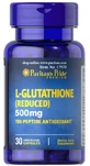 Глютатион Puritan's Pride L-Glutathione, 30 капсул
