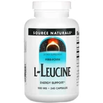 Лейцин Source Naturals L-Leucine 500 мг, 240 капсул: ціни та характеристики