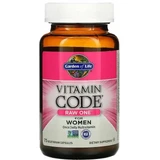 Сирі Вітаміни для жінок Garden of Life Raw Multi-Vitamin Vitamin Code, 1 на день, 75 капсул