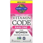 Сырые Витамины для женщин Garden of Life Raw Multi-Vitamin Vitamin Code, 1 в день, 75 капсул: цены и характеристики