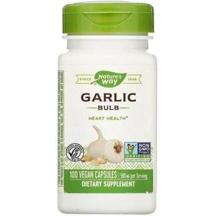 Часник Nature's Way Garlic 580 мг, 100 капсул