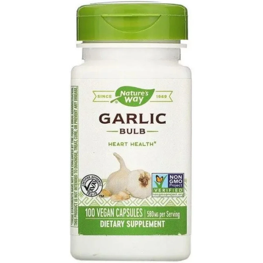 Часник Nature's Way Garlic 580 мг, 100 капсул: ціни та характеристики