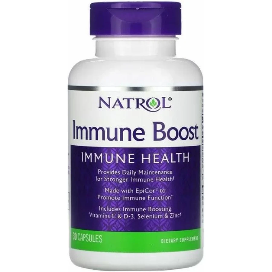 Зміцнення імунітету з Епікор Natrol Immune Boost, 30 капсул: ціни та характеристики