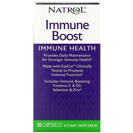 Зміцнення імунітету з Епікор Natrol Immune Boost, 30 капсул: ціни та характеристики