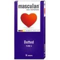 Презервативи Masculan Dotted Тип 2 з пухирцями, №10
