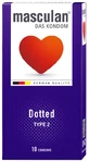 Презервативы Masculan Dotted Тип 2 с пупырышками, №10