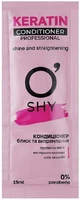 Кондиціонер O'Shy Keratin Professional Conditioner Блиск та випрямлення волосся, пробник 15 мл