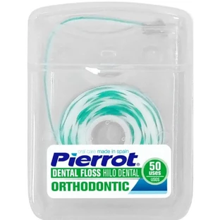 Зубная нить с направителем Pierrot Ortho Dental Floss Ref.51(супер-флосс), 50 м