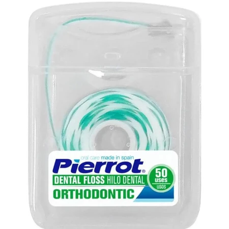 Зубная нить с направителем Pierrot Ortho Dental Floss Ref.51(супер-флосс), 50 м: цены и характеристики