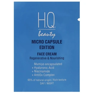 Крем для лица H.Q.Beauty Micro Capsule Edition Face Cream Регенерация и питание, пробник, 3 мл