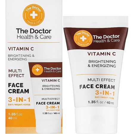 Крем для обличчя 3 в 1 The Doctor Health & Care Vitamin C Face Cream, 40 мл: ціни та характеристики