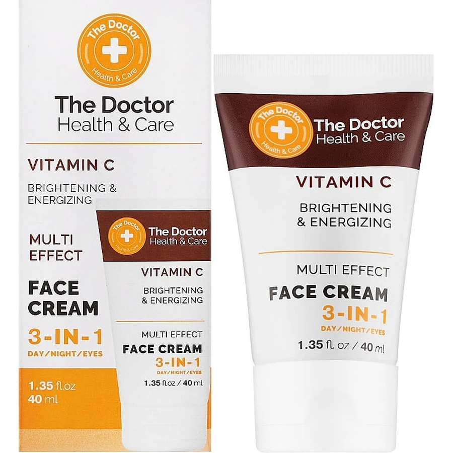 Крем для обличчя 3 в 1 The Doctor Health & Care Vitamin C Face Cream, 40 мл: ціни та характеристики