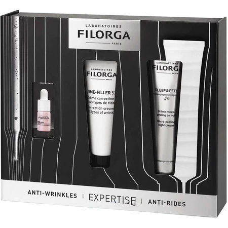 Набор Filorga Expertise NCEF Shot (эмульсия 40 мл + тайм-филлер 5-ХР крем, 30 мл + NCEF шот, 3 мл): цены и характеристики