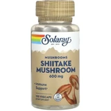 Гриб Шиїтаке Solaray Shiitake Mushrooms 600 мг, 100 вегетаріанських капсул