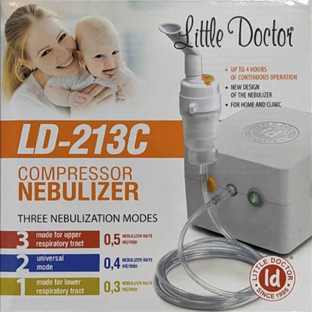 Інгалятор компресорний Little Doctor модель LD-213 С для дітей та дорослих: ціни та характеристики