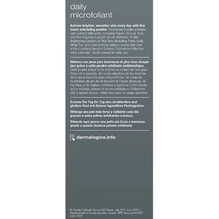 Мікрофоліант для обличчя Dermalogica Daily Microfoliant очищуючий щоденний, 74 г: ціни та характеристики