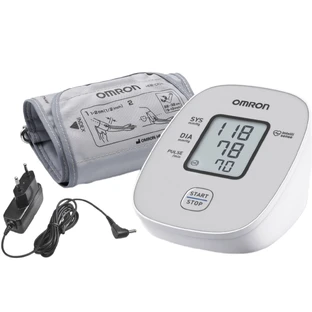 Тонометр Omron модель M2 Basic HEM-7121J-E автоматичний + адаптер змінного струму HHP-CM01
