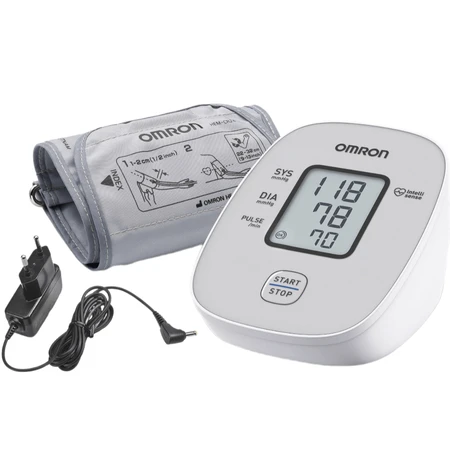 Тонометр Omron модель M2 Basic HEM-7121J-E автоматичний + адаптер змінного струму HHP-CM01: ціни та характеристики