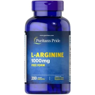 L-аргинин Puritan's Pride L-Arginine1000 мг, 200 каплет
