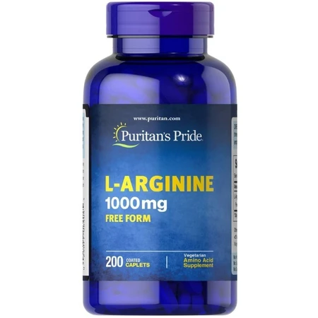 L-аргинин Puritan's Pride L-Arginine1000 мг, 200 каплет: цены и характеристики