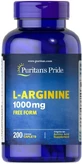 L-аргинин Puritan's Pride L-Arginine1000 мг, 200 каплет