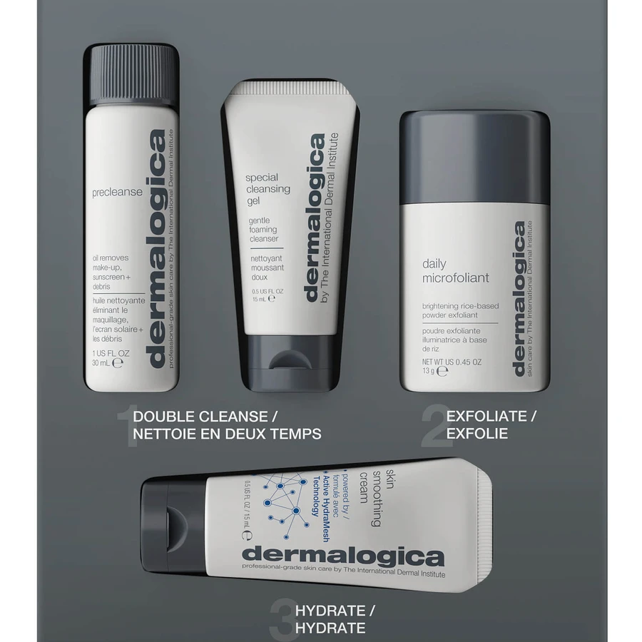 Набір для обличчя Dermalogica Discover Healthy Skin Kit Здоров'я Вашої шкіри: ціни та характеристики