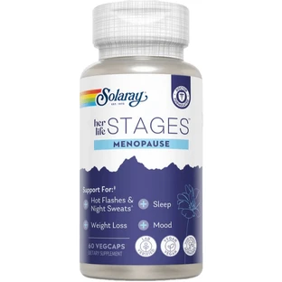 Комплекс Solaray Womens Health Menopause для поддержания женского здоровья при менопаузе, капсулы флакон 60 шт.