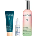 Набір Caudalie Beauty Elixir Set еліксир-вода для обличчя 100 мл + сироватка для обличчя 10 мл + маска-детокс 15 мл: ціни та характеристики