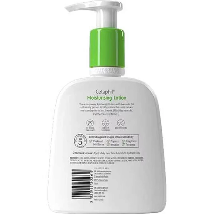 Лосьон для тела Cetaphil Moisturising Lotion увлажняющий, 473 мл: цены и характеристики