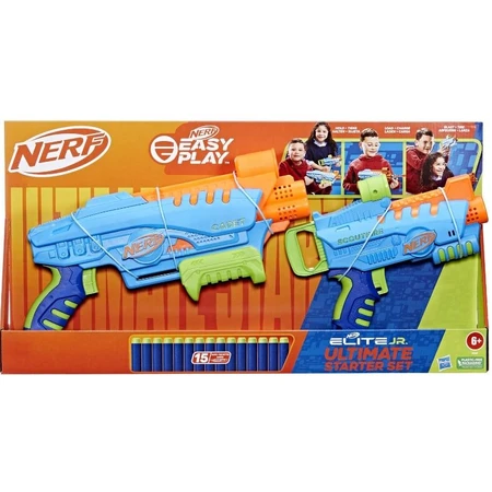 Набір бластерів іграшковий Hasbro F6369 Nerf Elite Junior Ultimate Starter: ціни та характеристики