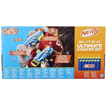 Набір бластерів іграшковий Hasbro F6369 Nerf Elite Junior Ultimate Starter: ціни та характеристики