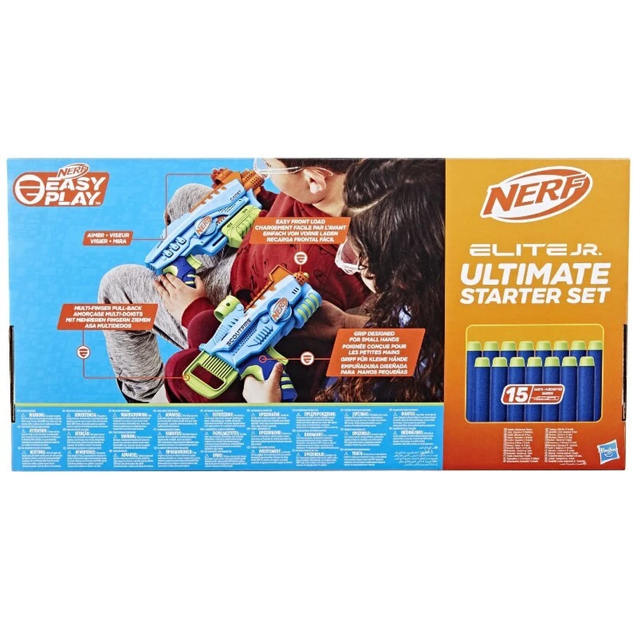Набір бластерів іграшковий Hasbro F6369 Nerf Elite Junior Ultimate Starter: ціни та характеристики