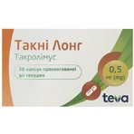 Такні Лонг 0.5 мг капсули пролонгованої дії блистер, 50 шт.: ціни та характеристики