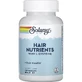 Питательные вещества для волос Solaray Hair Nutrients капсулы для поддержания здоровья волос и общего состояния здоровья флакон, 120 шт