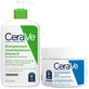 Набор CeraVe Увлажняющая очищающая эмульсия, 473 мл + Увлажняющий крем, 340 мл