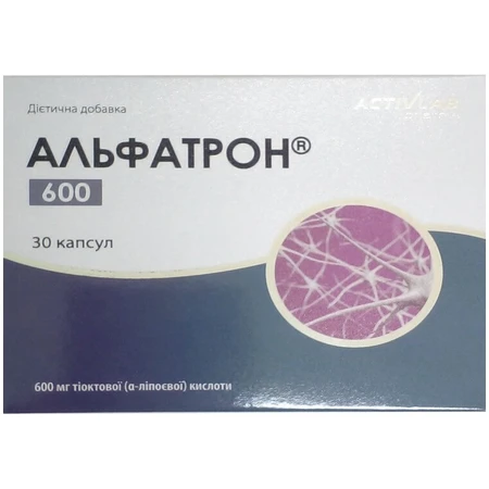Альфатрон 600 капсулы для нормализации функционирования иммунной системы, 30 шт.: цены и характеристики