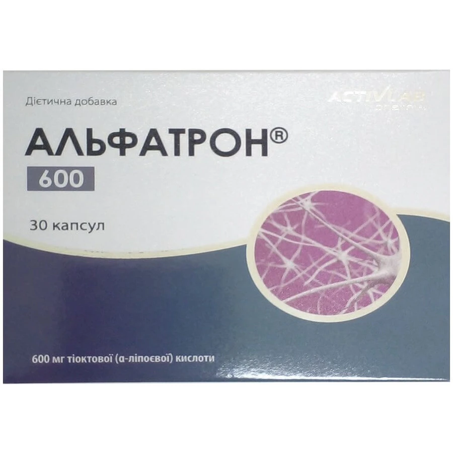 Альфатрон 600 капсулы для нормализации функционирования иммунной системы, 30 шт.: цены и характеристики